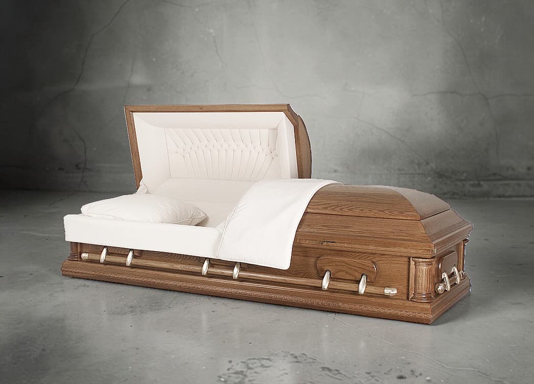 Mission casket